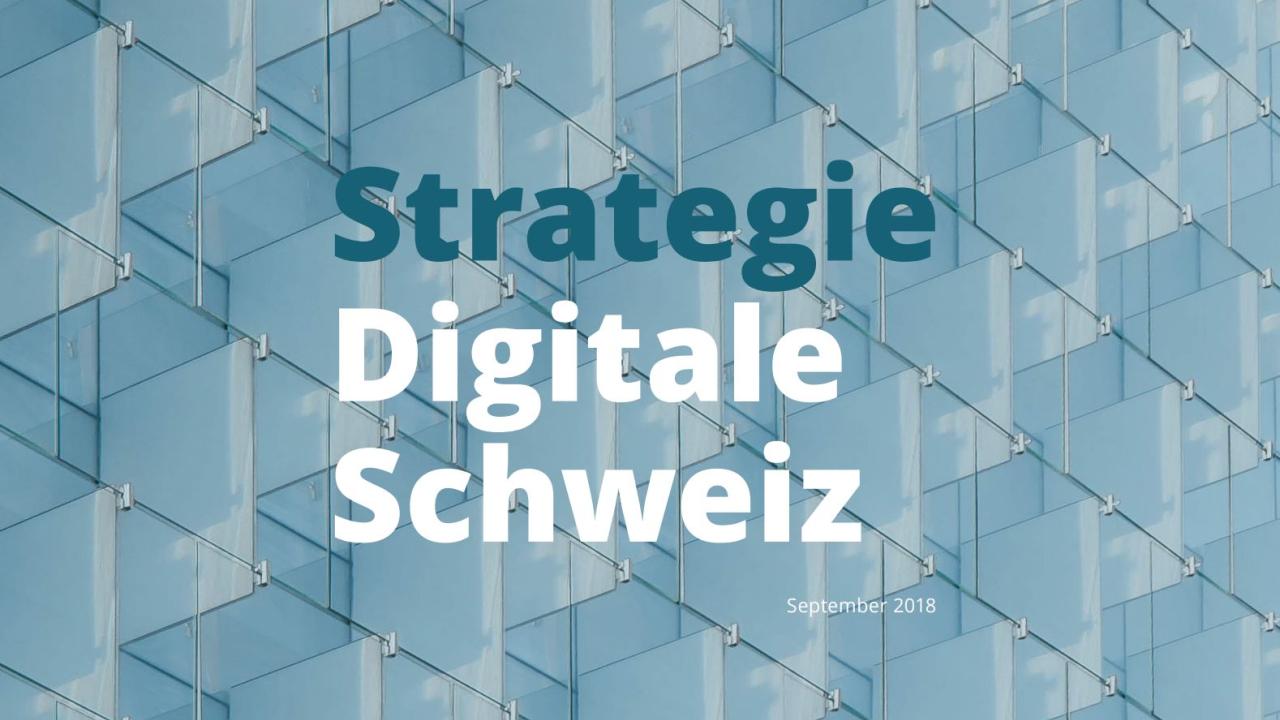 digitale strategie schweiz
